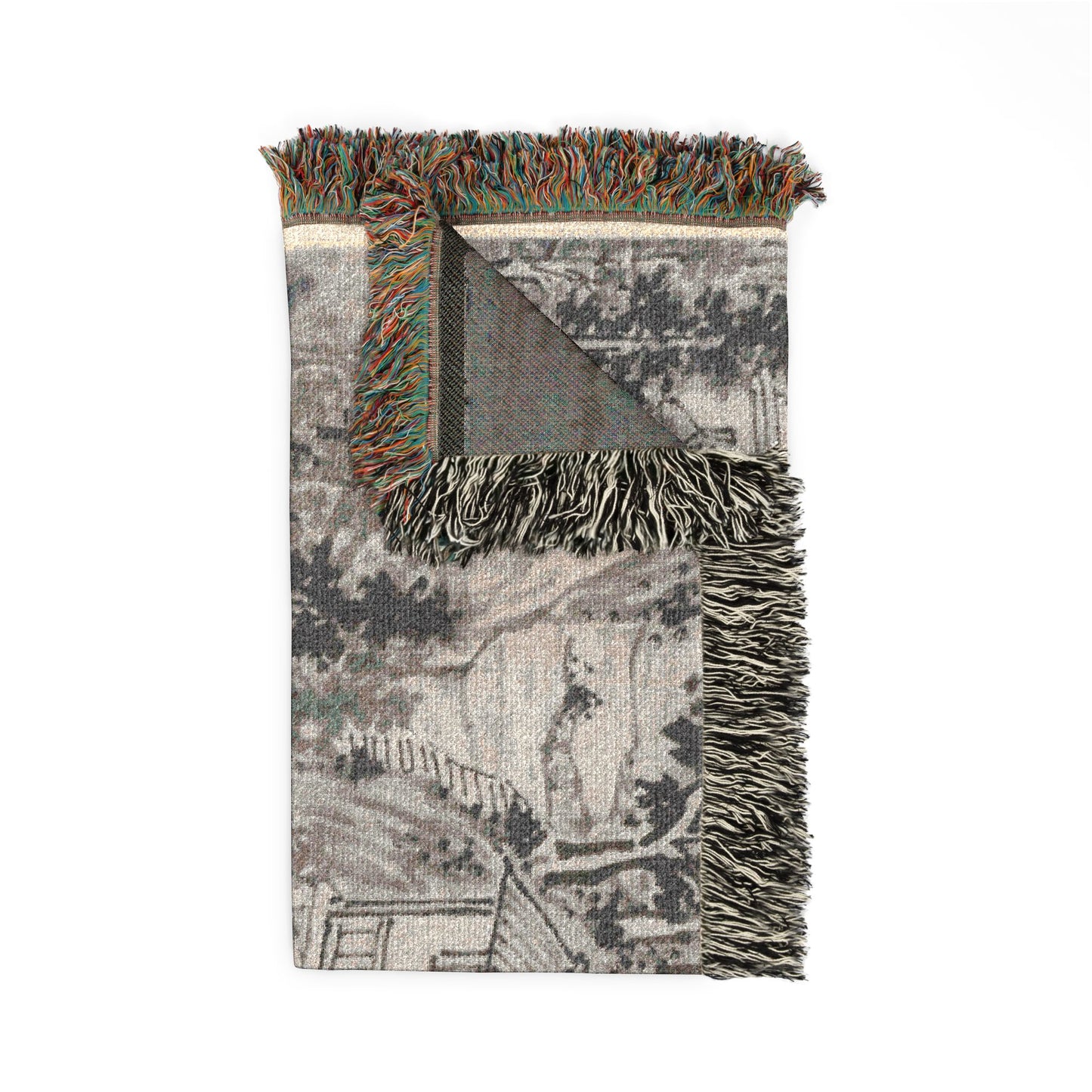 106_the-pine-retreat-tiger-hill | Woven Tapestry Blanket