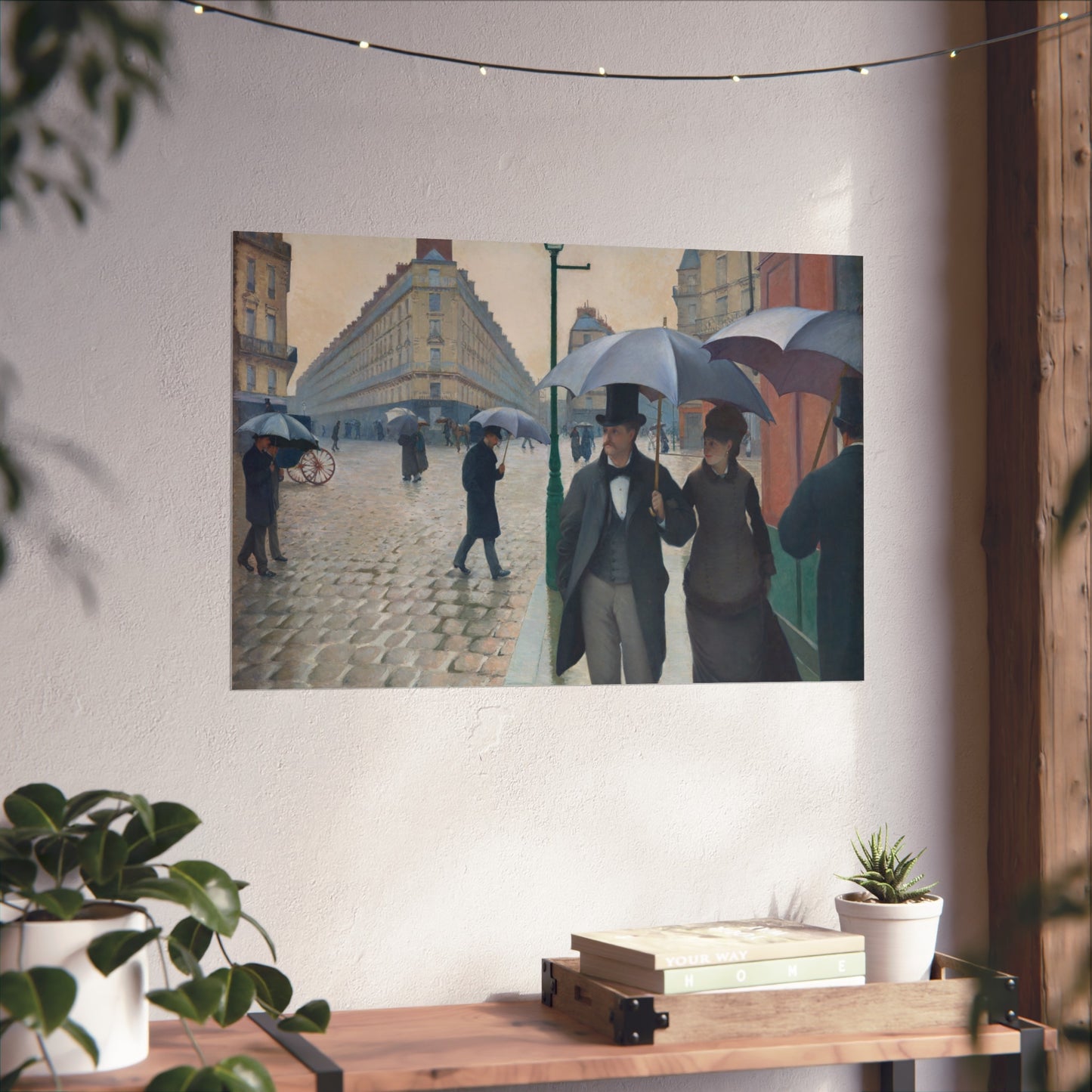 Gustave Caillebotte - Paris Street; Rainy Day | Fine Art Poster