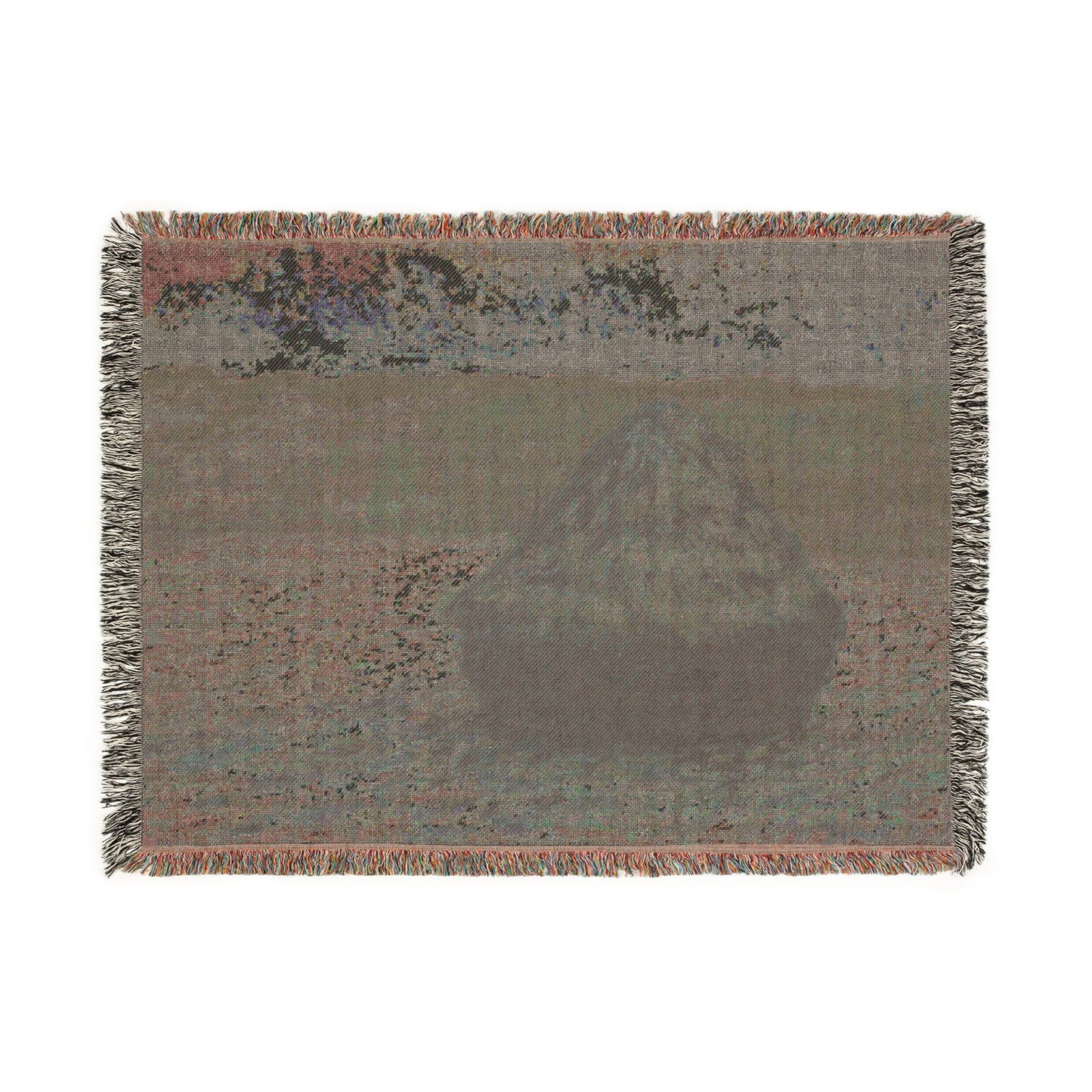 Claude Monet - Stack of Wheat | Woven Tapestry Blanket