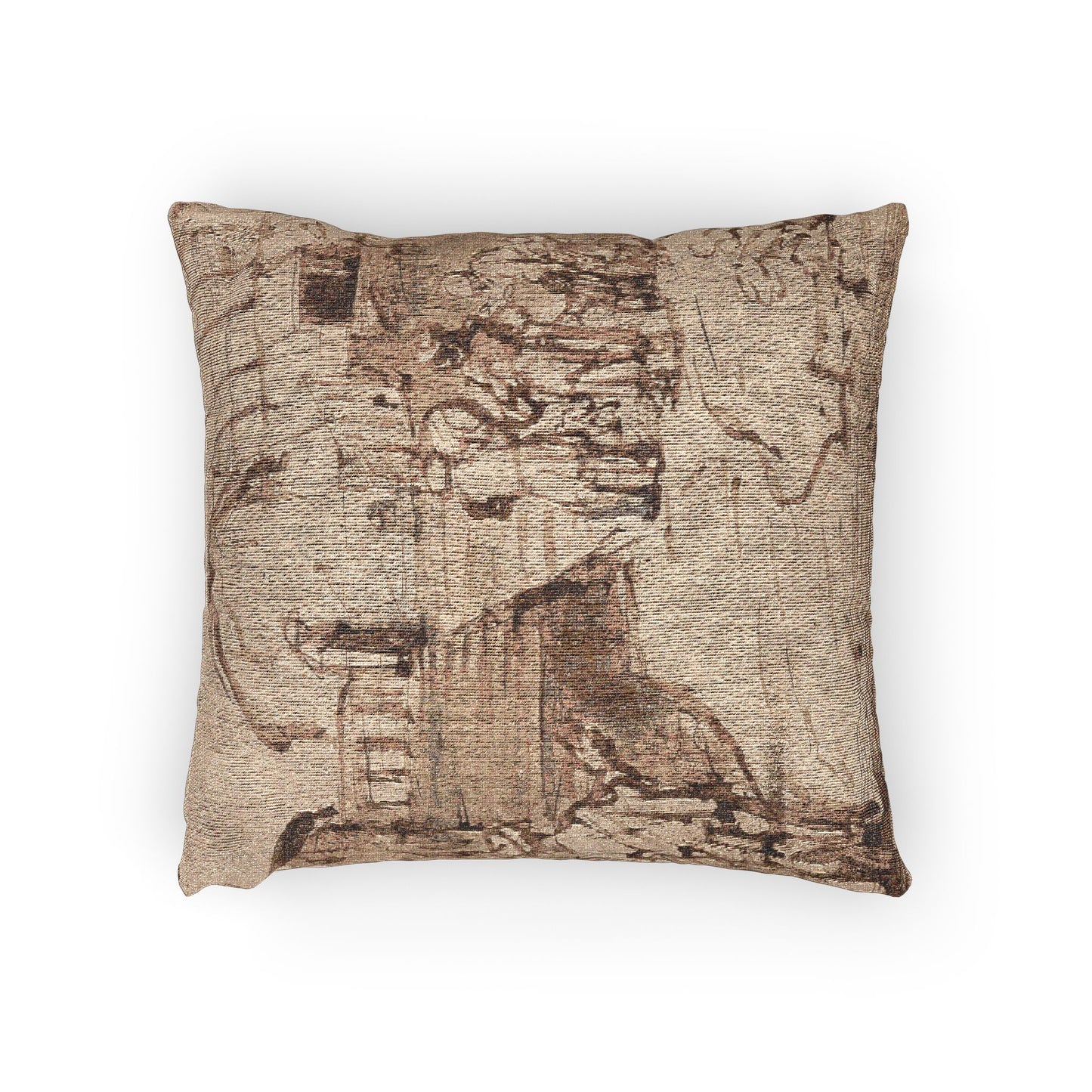 Rembrandt van Rijn - Noah's Ark | Woven Pillow