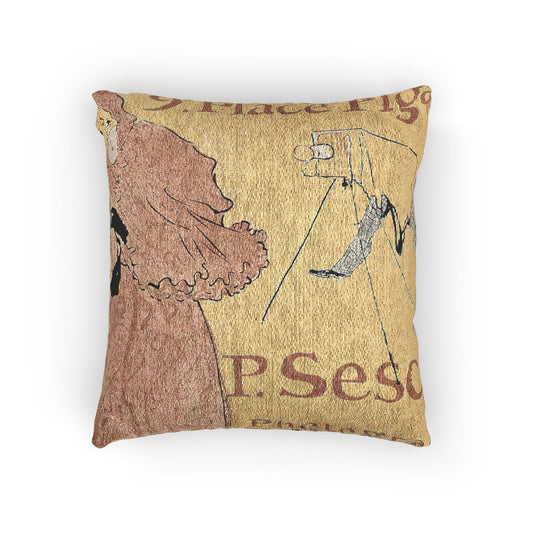 The Photographer Sescau — Toulouse-Lautrec Pillow
