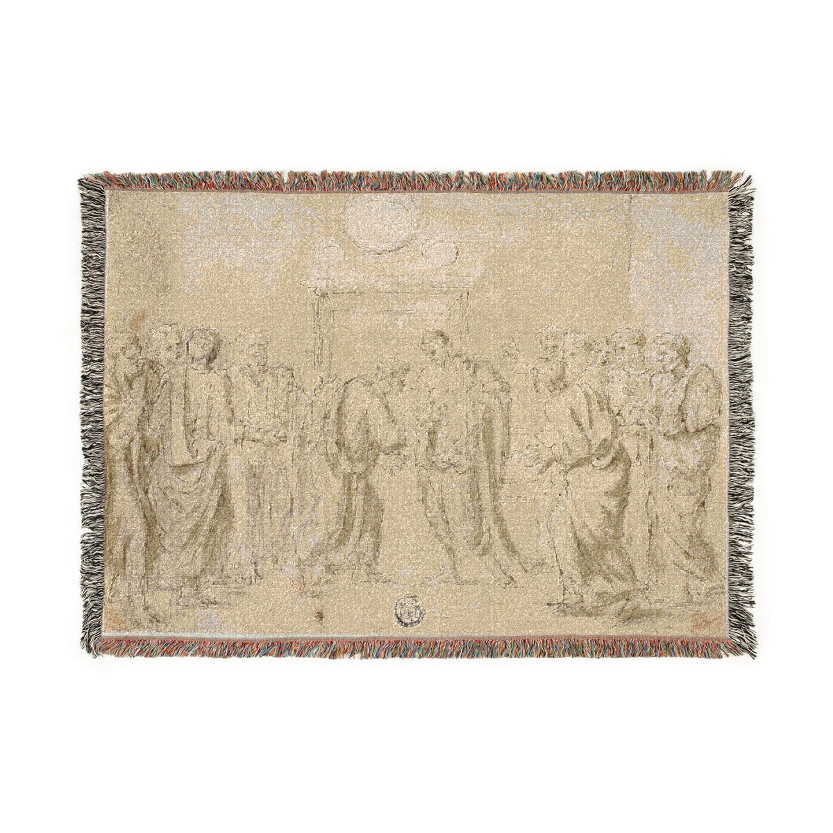 The Incredulity of Saint Thomas (style of Poussin) Tapestry Blanket