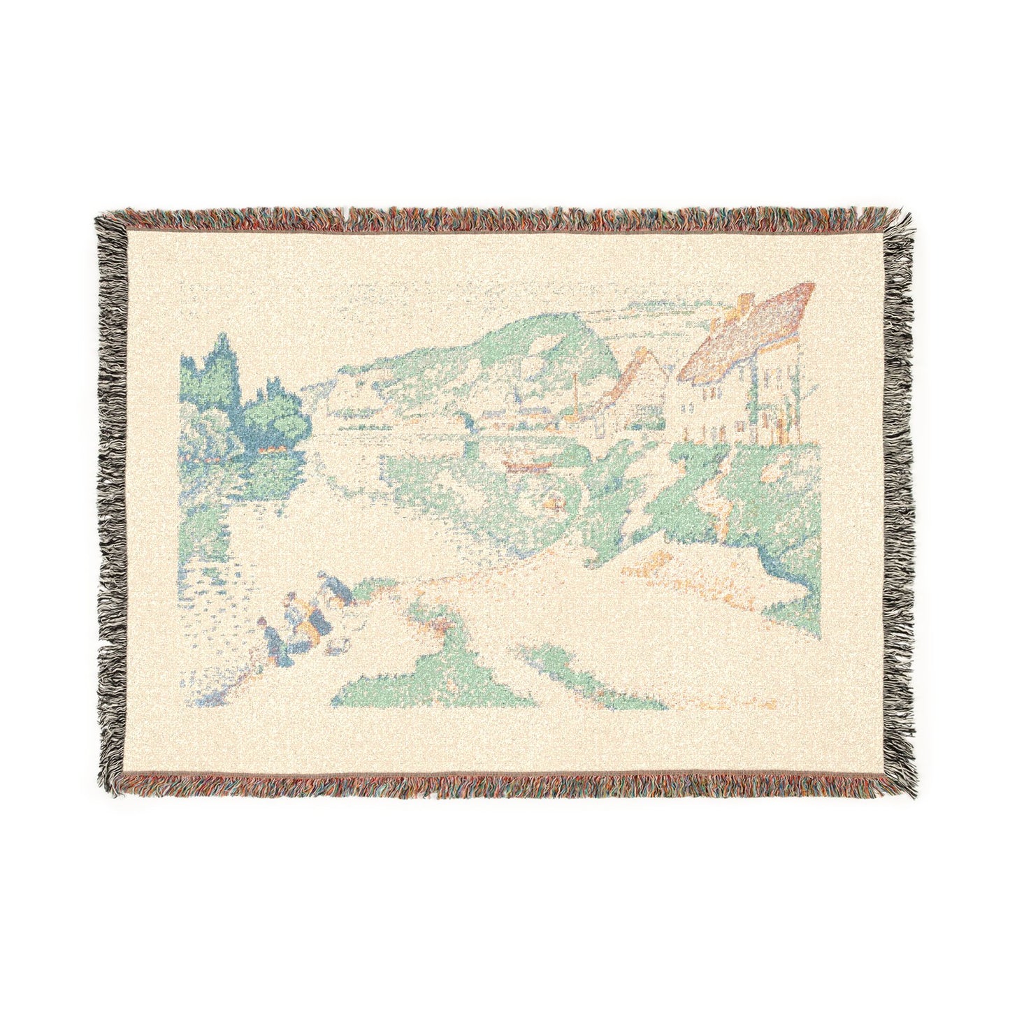 Paul Signac - The Andelys | Woven Tapestry Blanket
