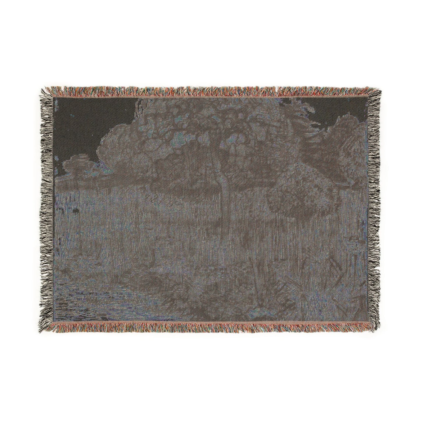 Vincent van Gogh - Weeping Tree | Woven Tapestry Blanket