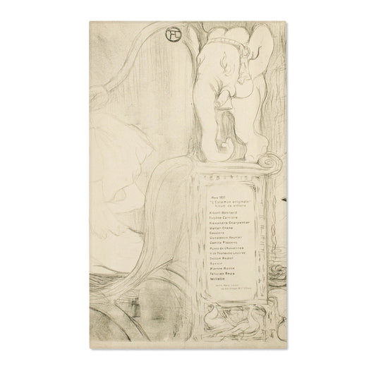 Cover for L'Estampe originale — Toulouse-Lautrec Area Rug