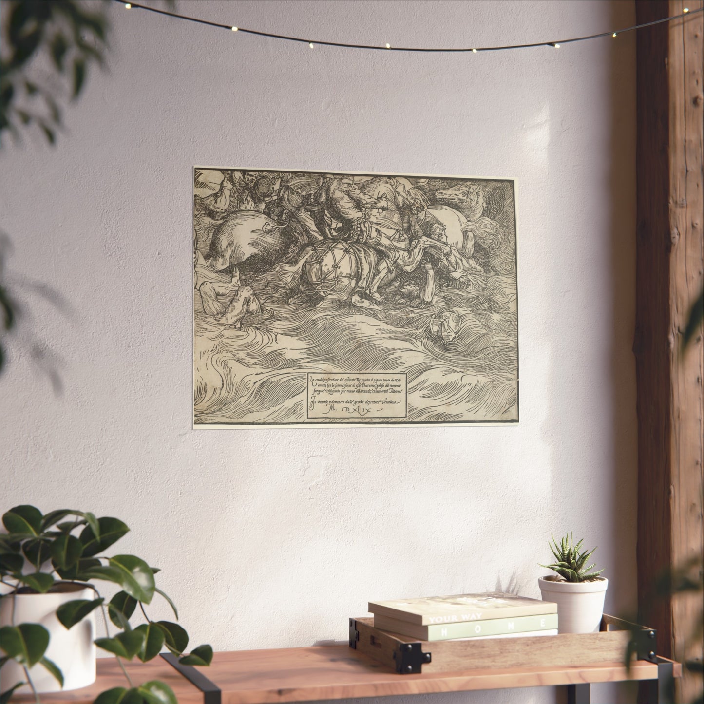 Titian - The Submersion of Pharaoh's Army in the Red Sea | Fine Art Poster