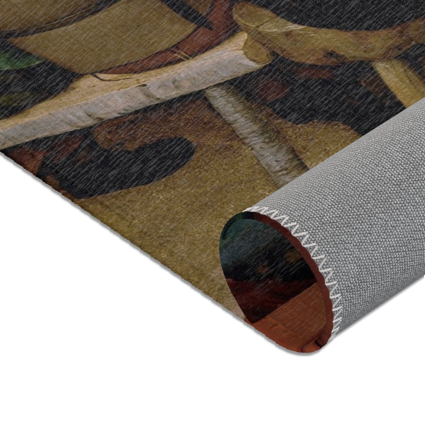 Pieter Bruegel the Elder - Peasant Wedding - Google Art Project 2 | Area Rug