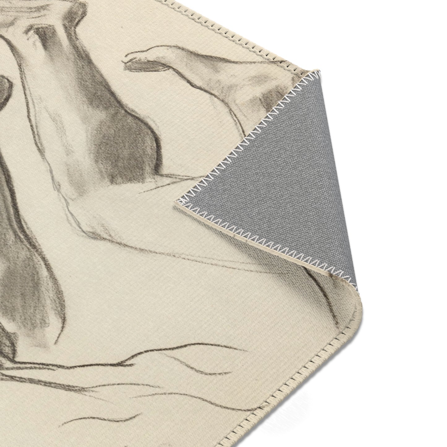 John Singer Sargent - Sketches of Legs and Feet | Area Rug