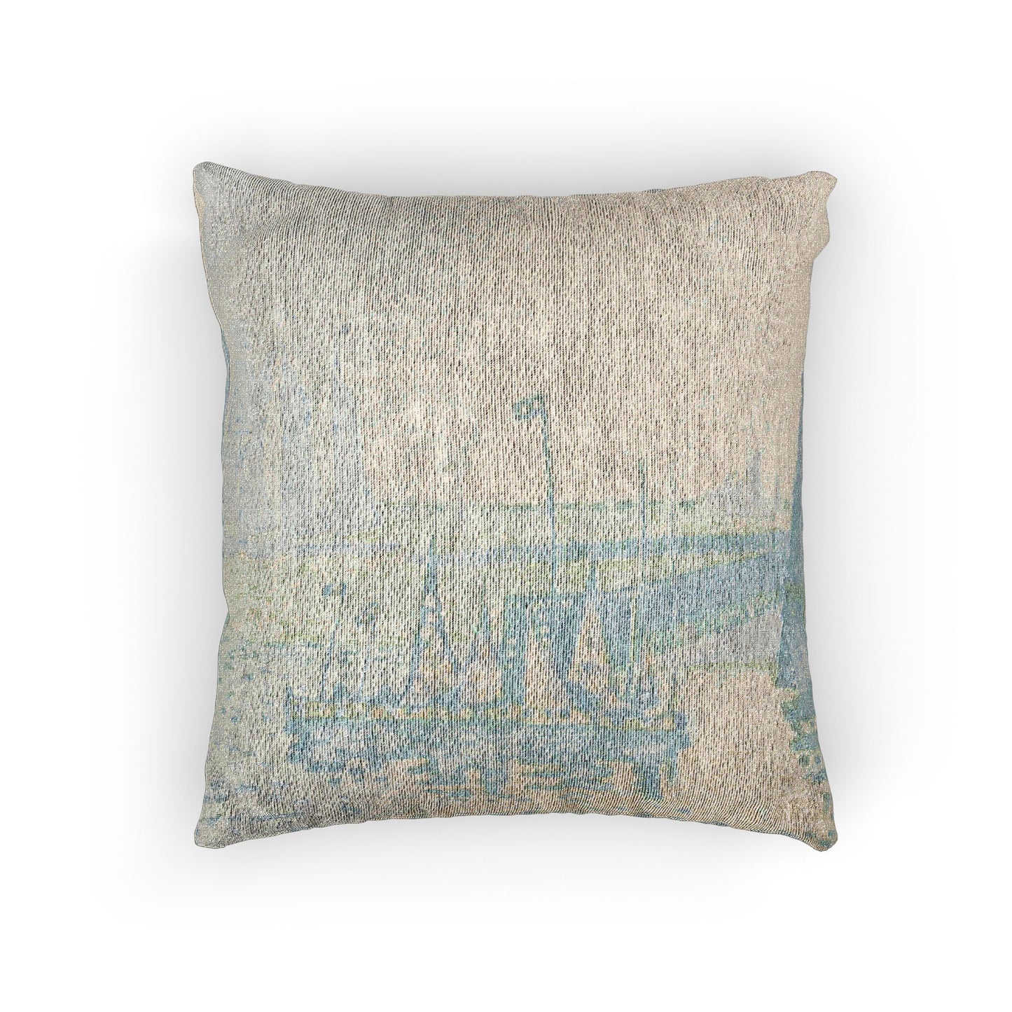 Paul Signac - Evening | Woven Pillow