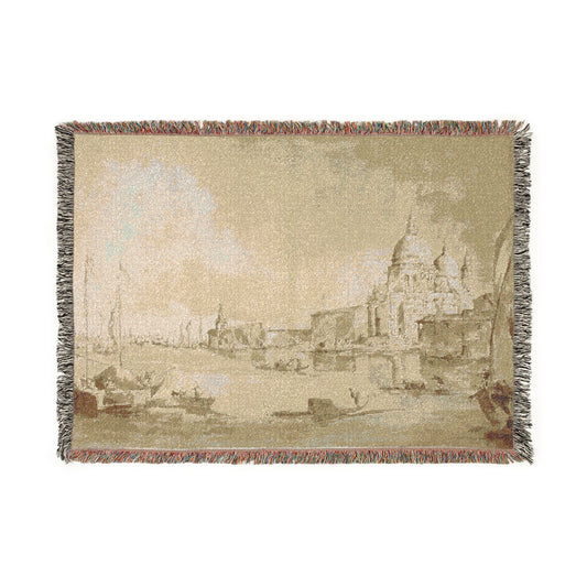 The Bacino di San Marco (imitator of Guardi) Tapestry Blanket