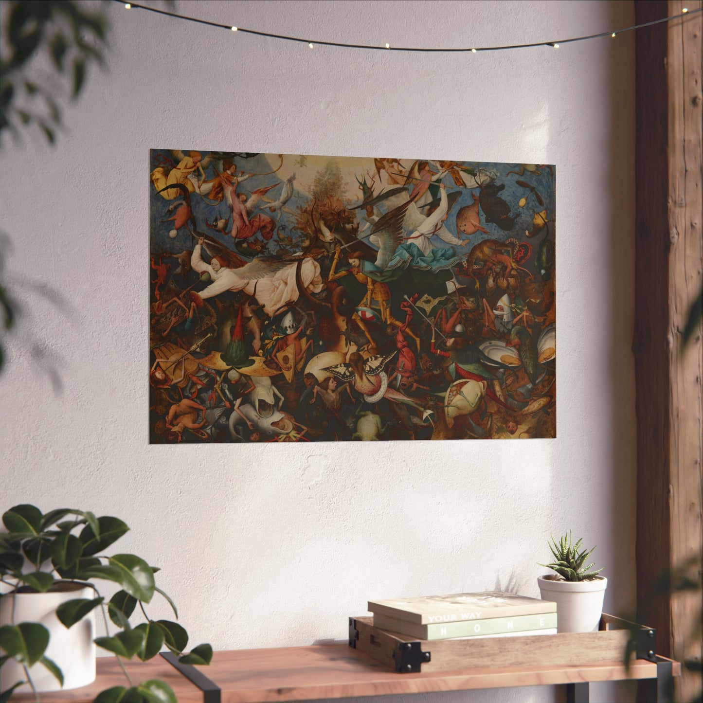 Pieter Bruegel the Elder - The Fall of the Rebel Angels - Google Art Project | Fine Art Poster