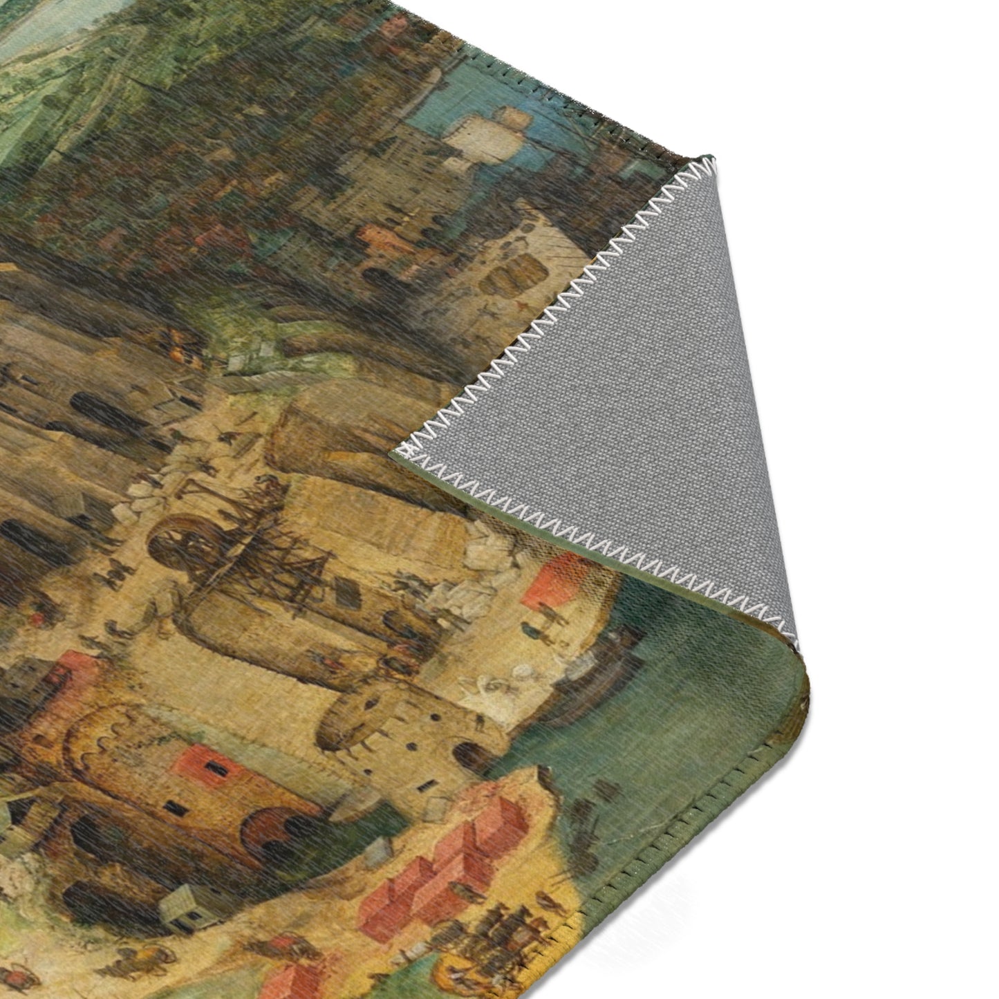 Pieter Bruegel the Elder - The Tower of Babel (Vienna) - Google Art Project - edited | Area Rug