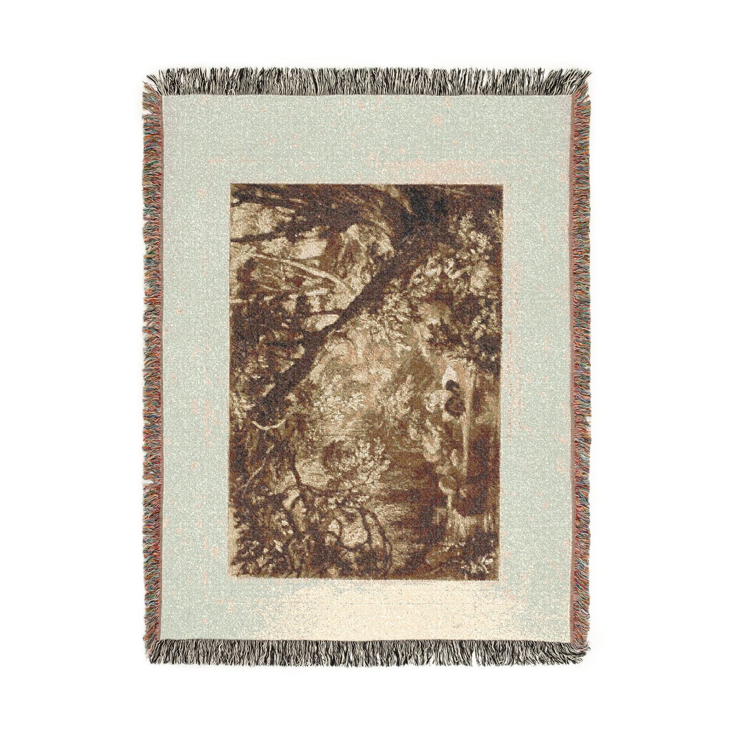 Joseph Mallord William Turner - Aesacus and Hesperie, plate 66 from Liber Studiorum | Woven Tapestry Blanket