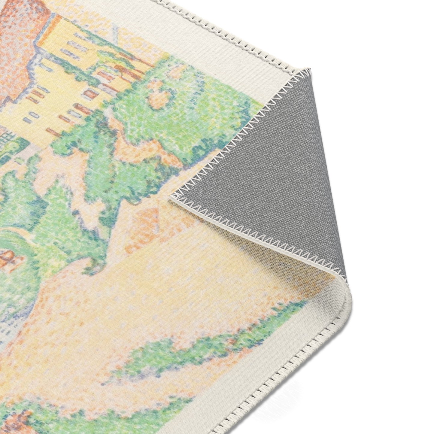 Paul Signac - The Andelys | Area Rug