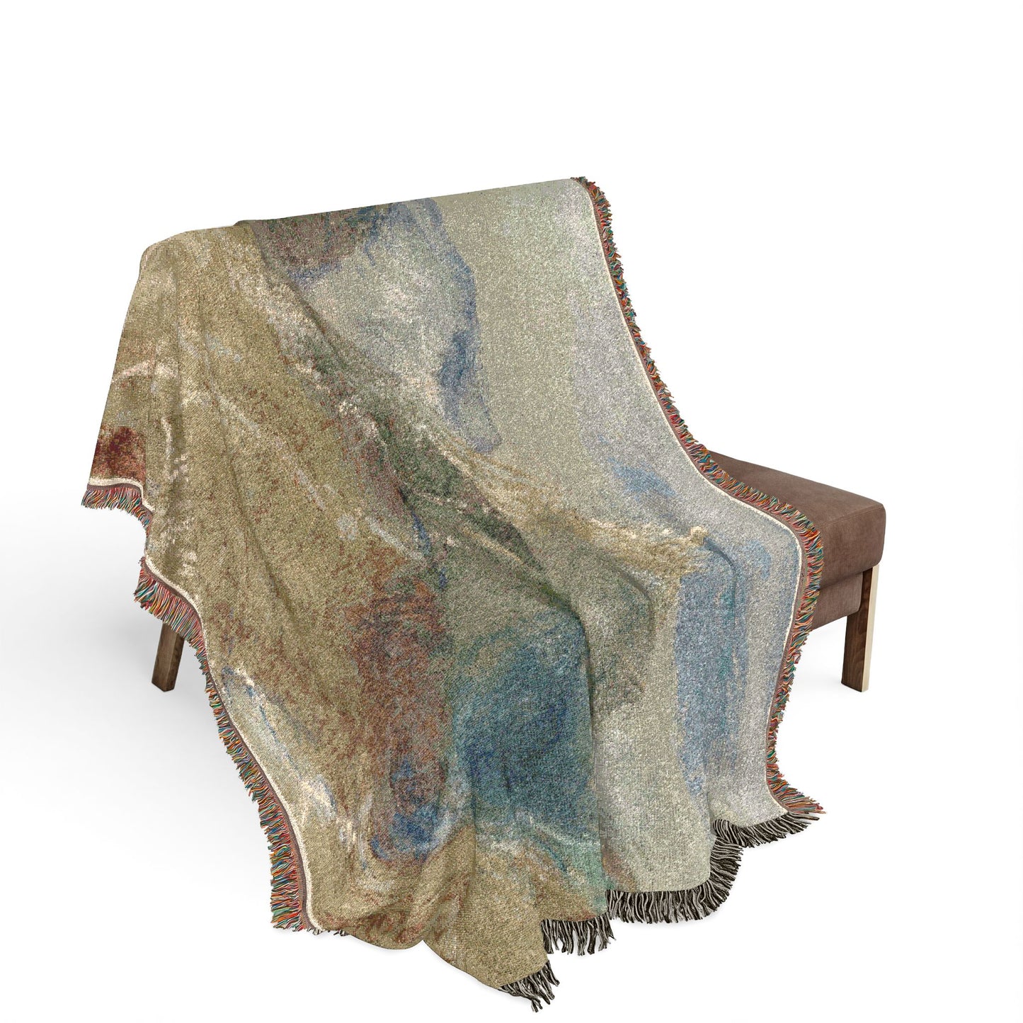 Joseph Mallord William Turner - Castle on Height near Geneva | Woven Tapestry Blanket