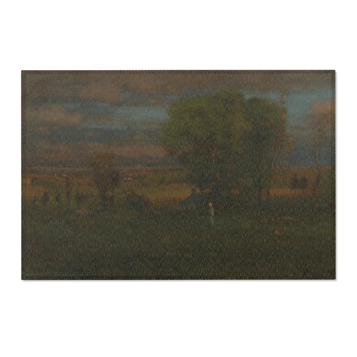 George Inness - Twilight in Italy | Area Rug