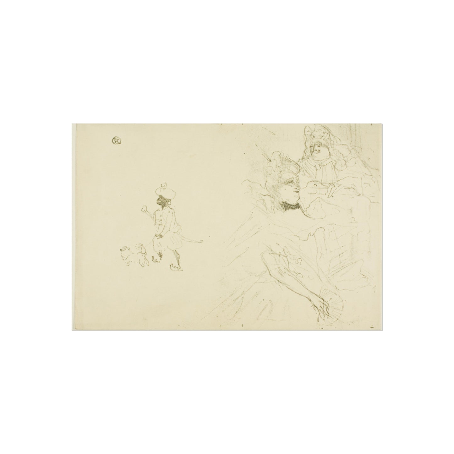 Henri de Toulouse-Lautrec - Cover for L'exemple de Ninon de Lenclos amoureuse | Fine Art Poster
