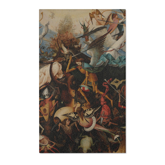 The Fall of the Rebel Angels — Bruegel Area Rug