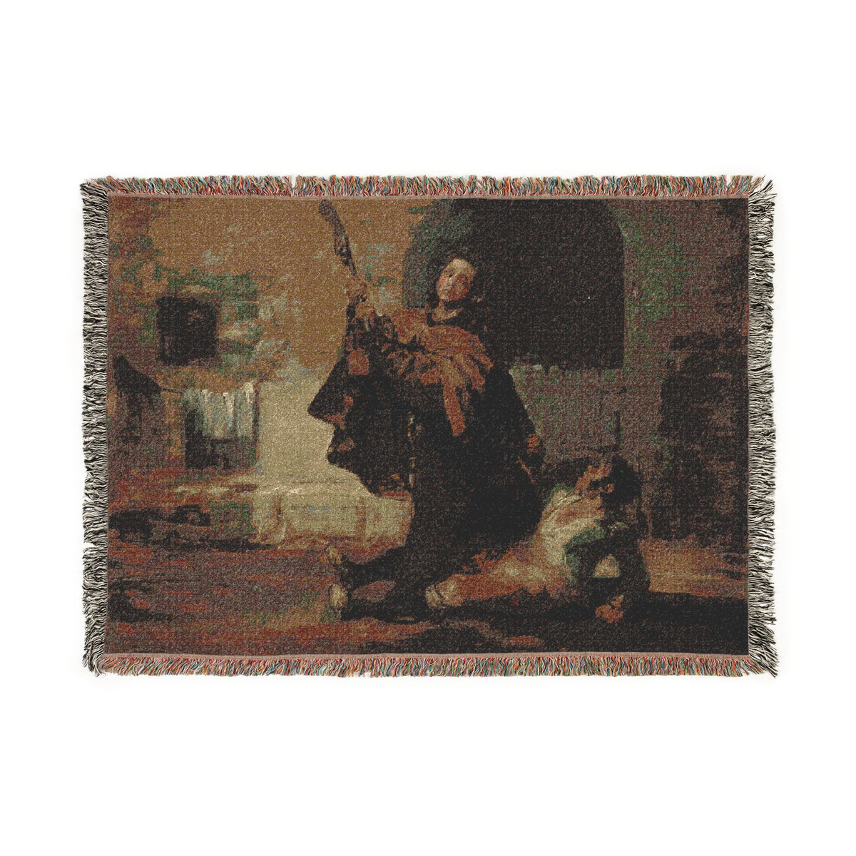 Friar Pedro Clubs El Maragato — Goya Tapestry Blanket