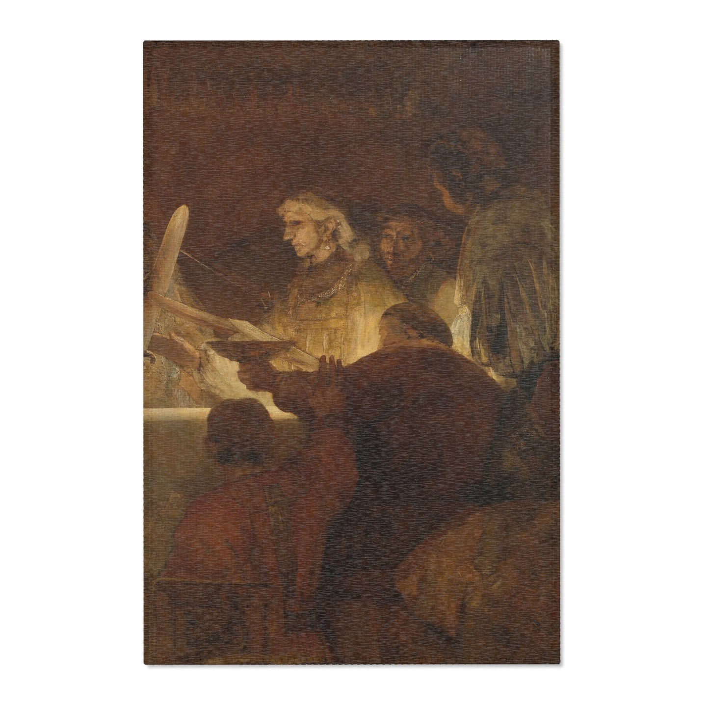 The Conspiracy of Claudius Civilis by Rembrandt van Rijn | Area Rug