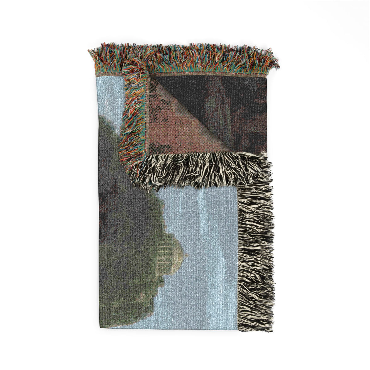 View of Delphi with a Procession — Lorrain Tapestry Blanket