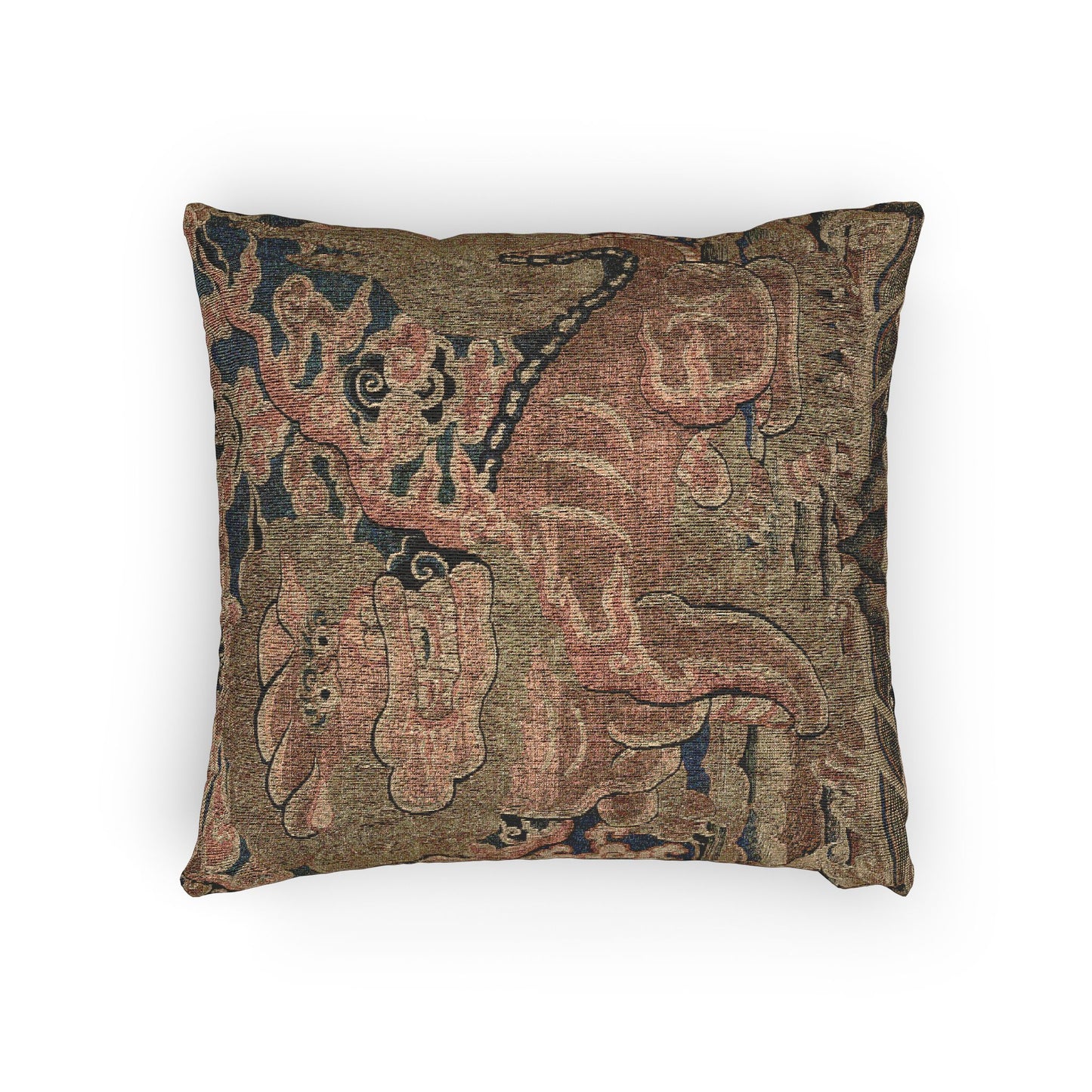153_rank-badge-with-lion-ming-kesi | Woven Pillow
