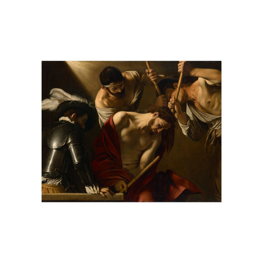 The Crowning with Thorns — Caravaggio Fine Art Poster