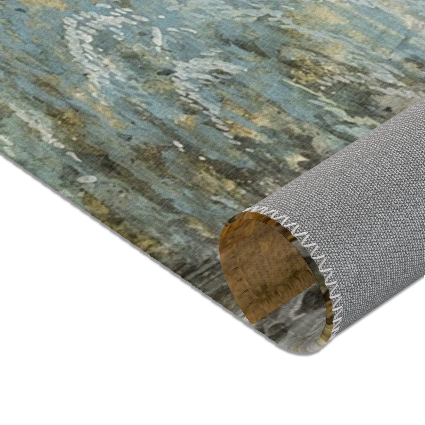 Louis Gabriel Moreau - Waterfall | Area Rug