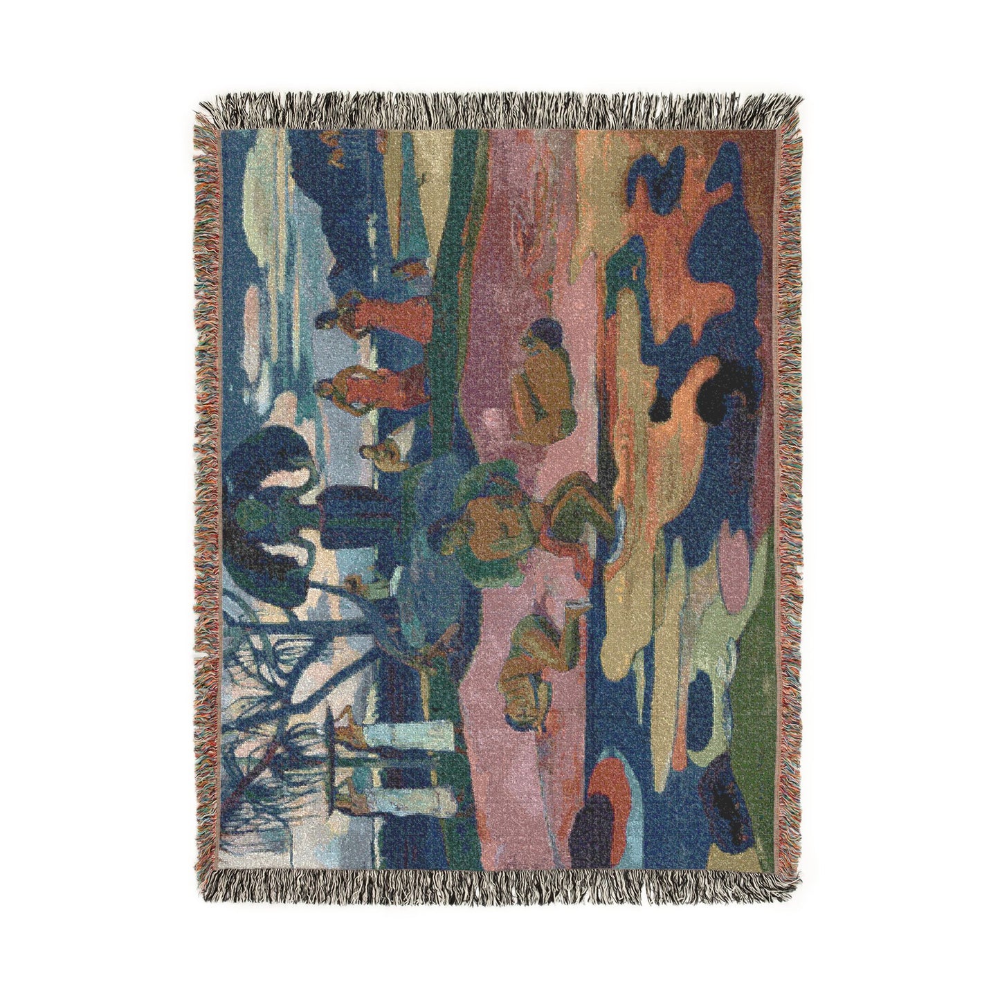 Paul Gauguin - Mahana no atua (Day of the God) | Woven Tapestry Blanket