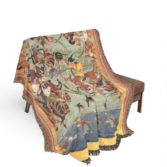 Sindhu Raga Woven Throw Blanket