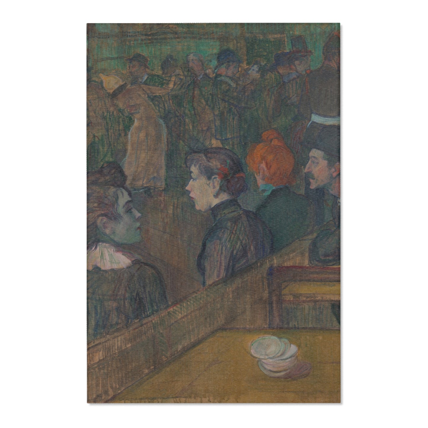 Henri de Toulouse-Lautrec - Moulin de la Galette | Area Rug