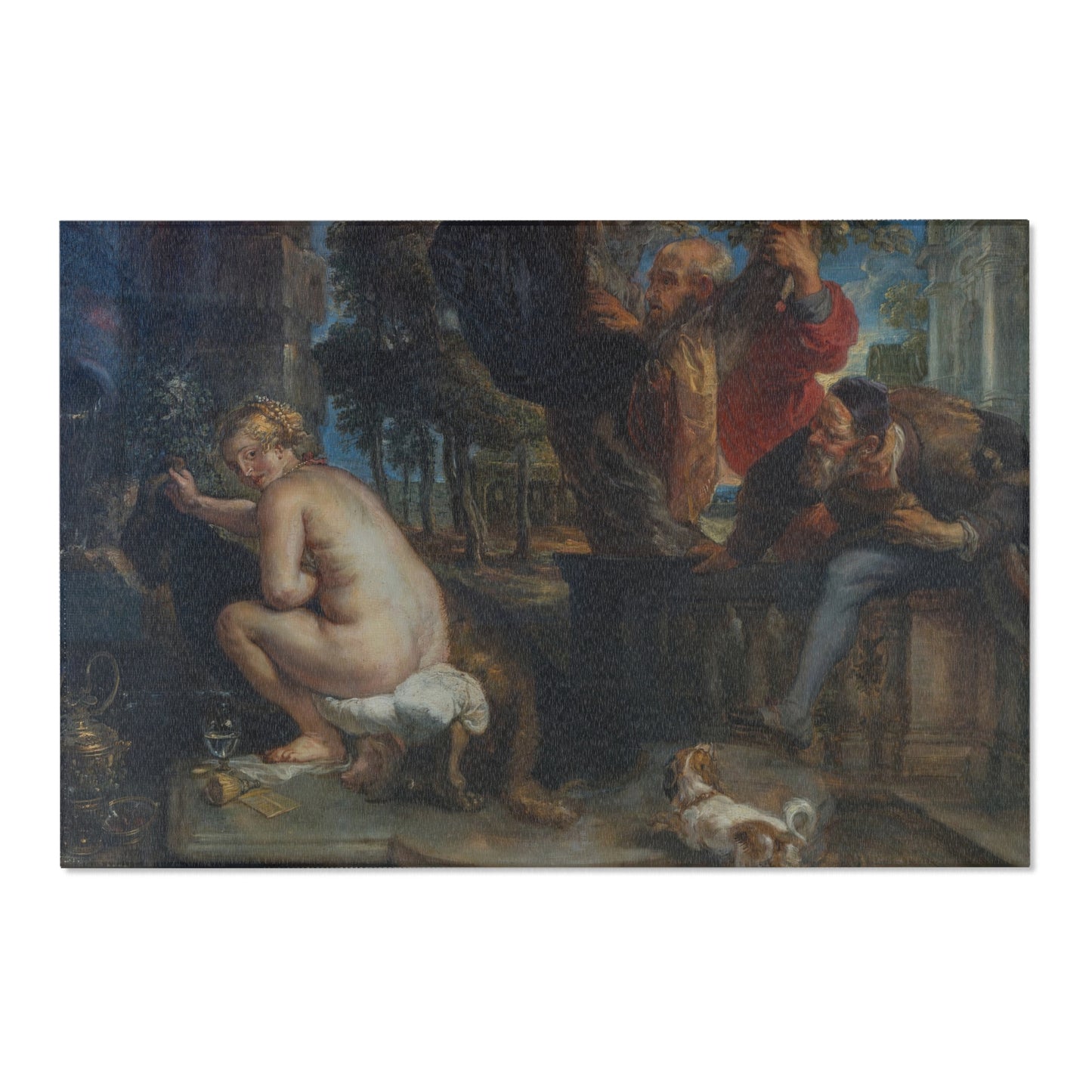 Susanna and the Elders - Peter Paul Rubens | Area Rug