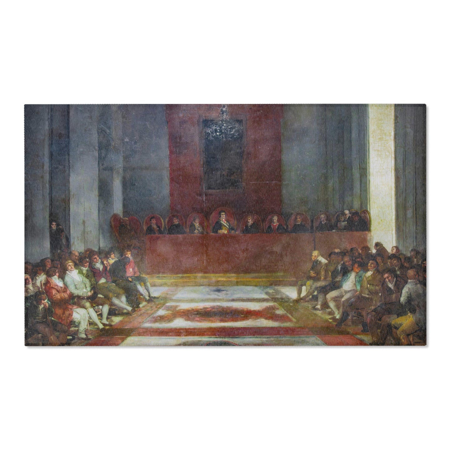 (Castres) La Junte des Philippines - Francisco de Goya - Musée Goya | Area Rug