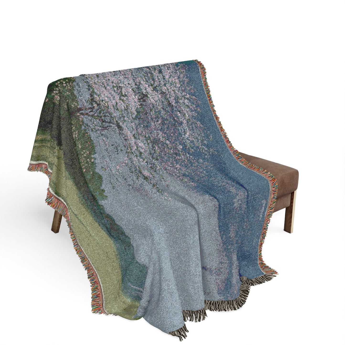 William Turner - Study of a Tree in Bloom | Woven Tapestry Blanket