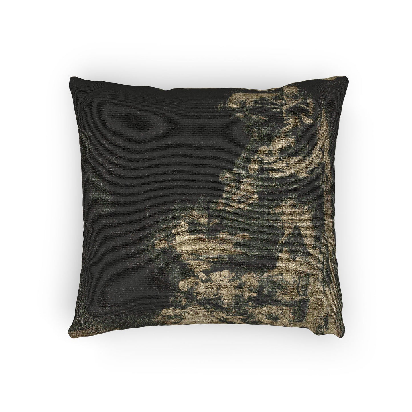 Rembrandt van Rijn - The Hundred Guilder Print | Woven Pillow
