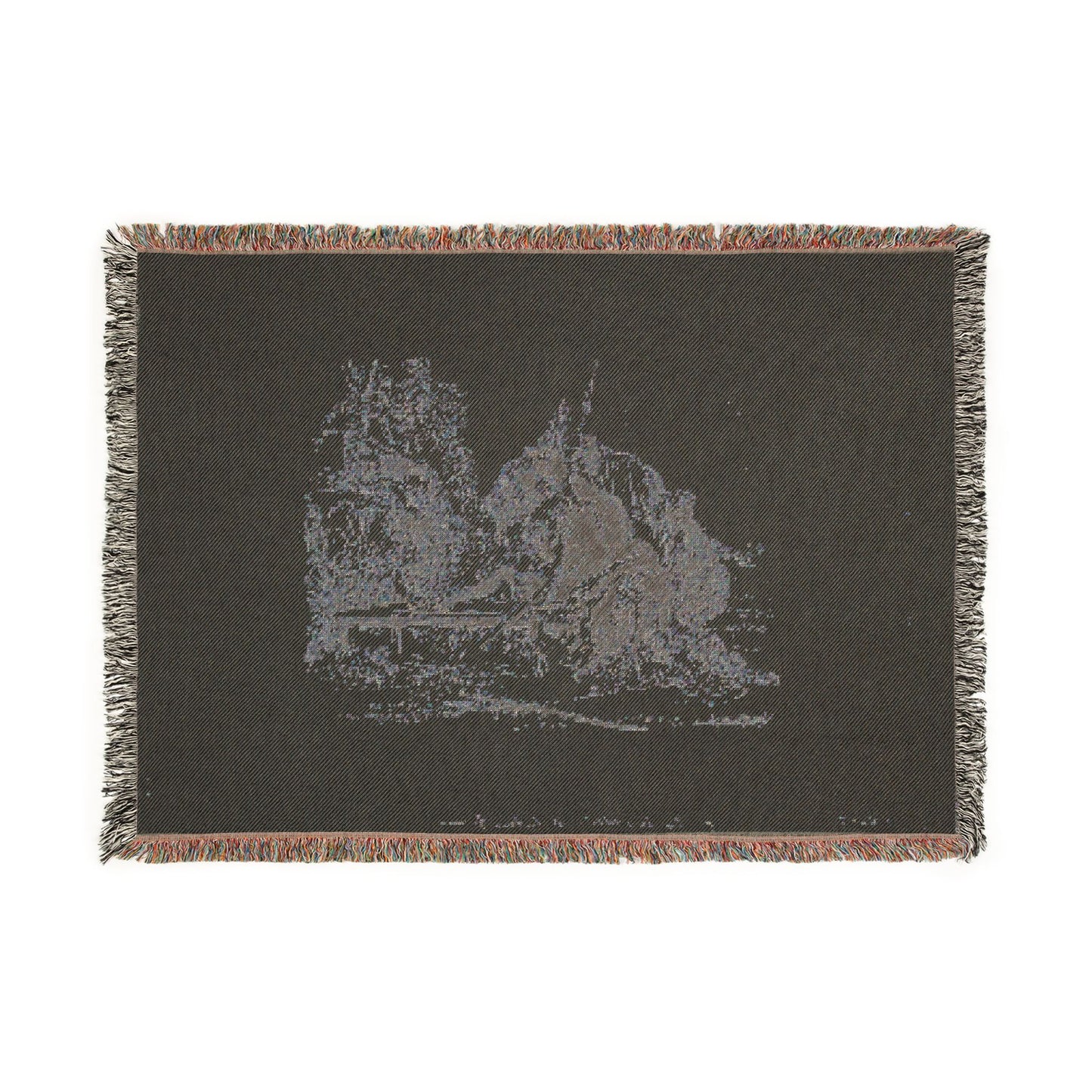 Giovanni Battista Tiepolo - Two Soldiers and Two Women, from Capricci | Woven Tapestry Blanket