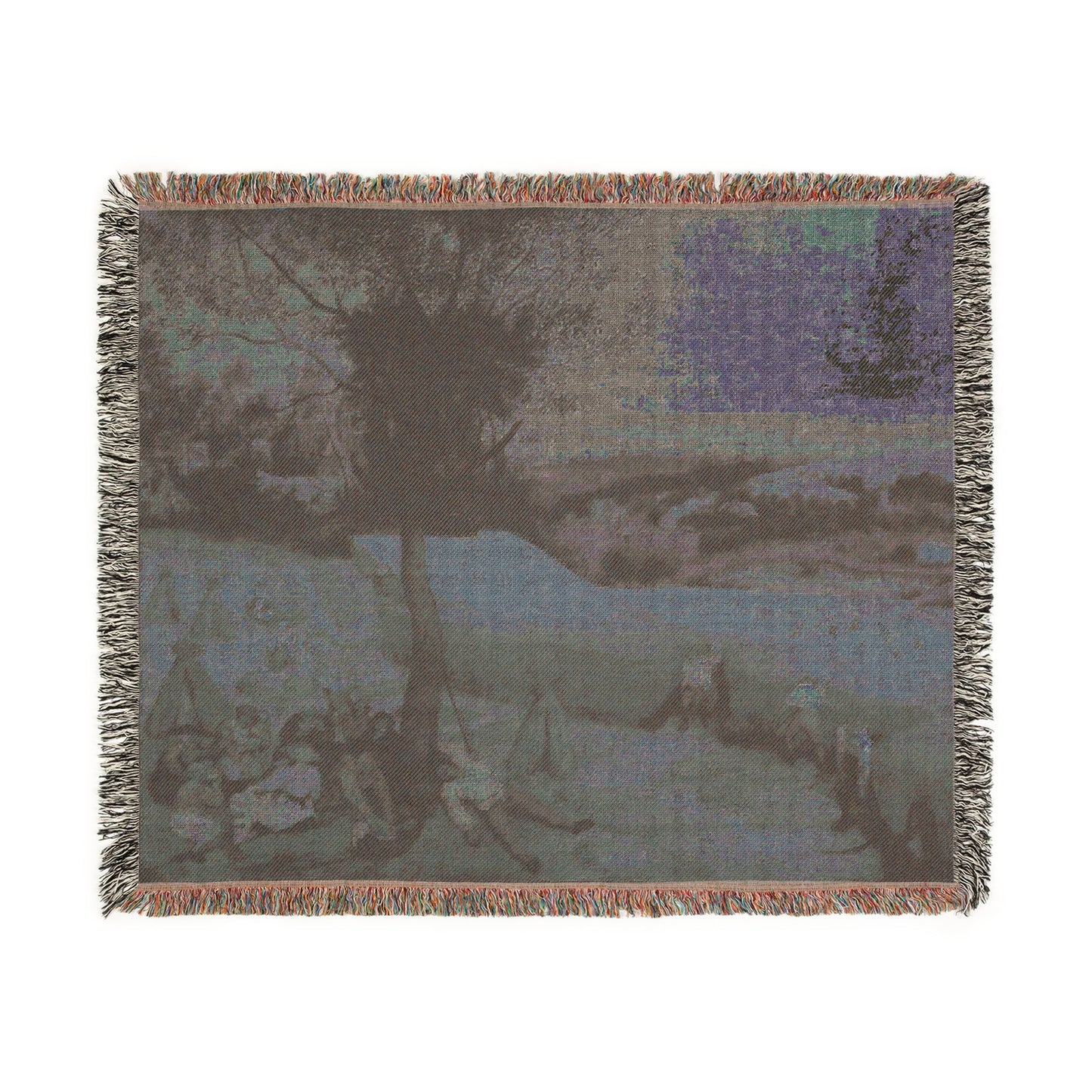 Pieter Bruegel the Elder- The Harvesters - Google Art Project | Woven Tapestry Blanket