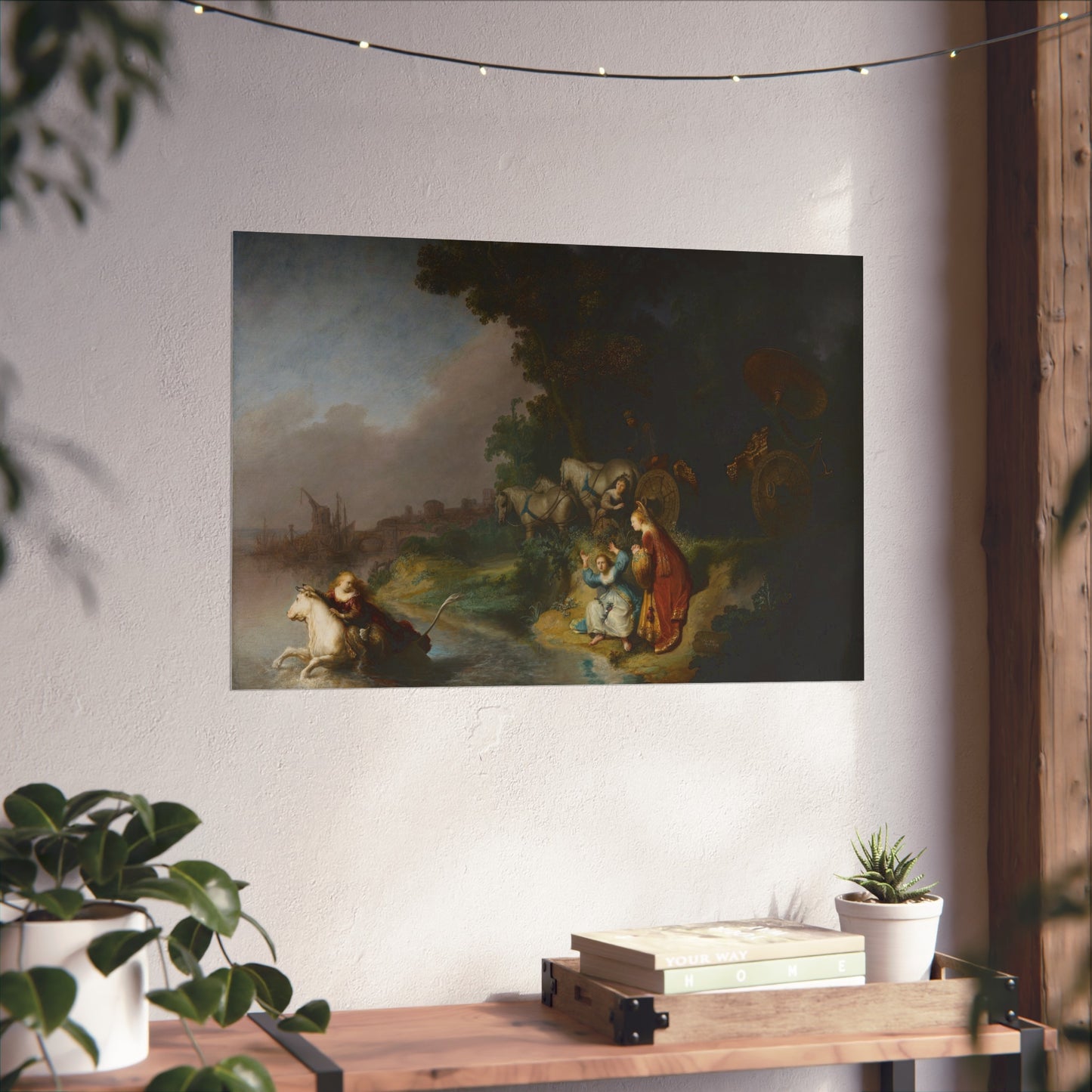 Rembrandt Harmensz. van Rijn - The Abduction of Europa - Google Art Project | Fine Art Poster
