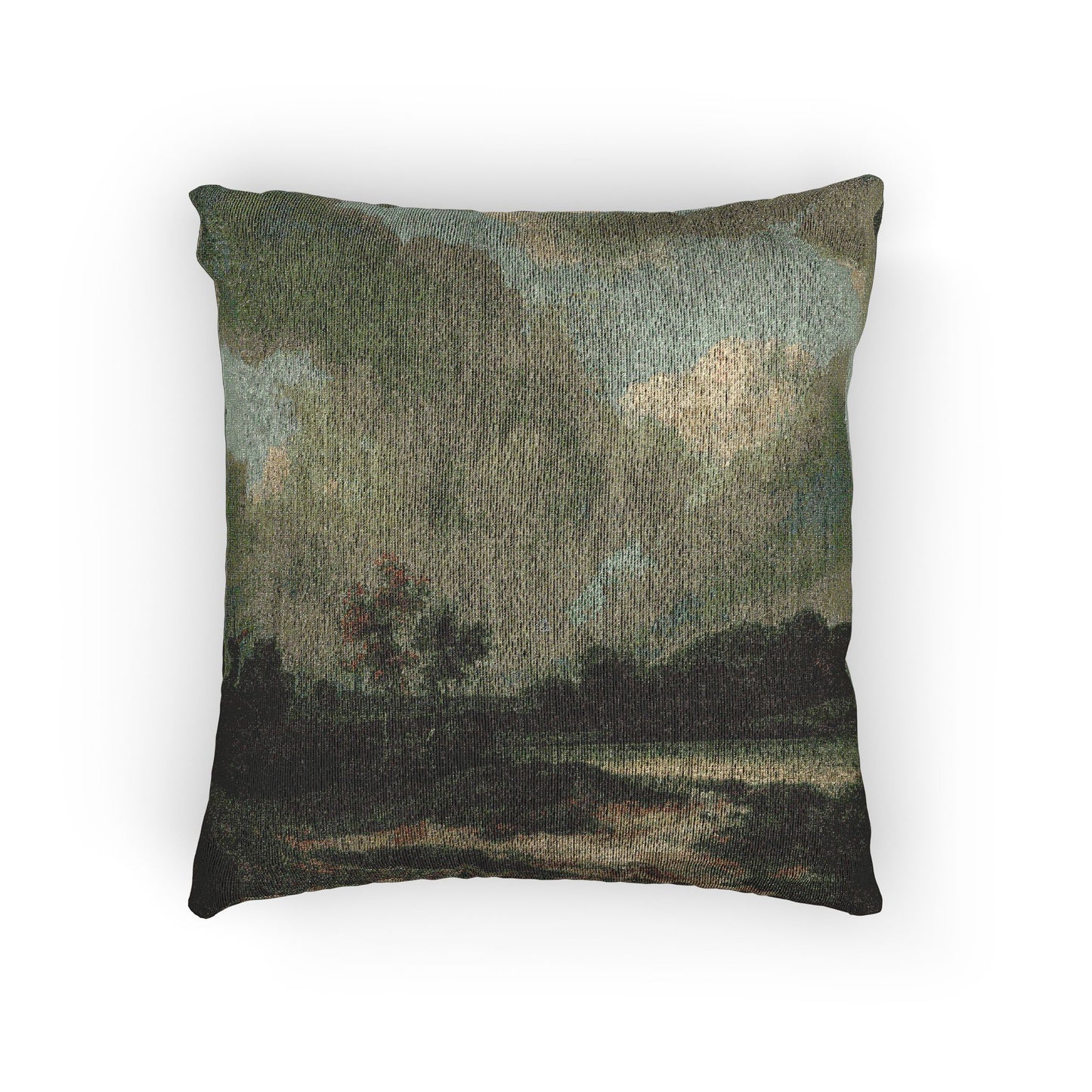 Jacob van Ruisdael - Grainfields | Woven Pillow