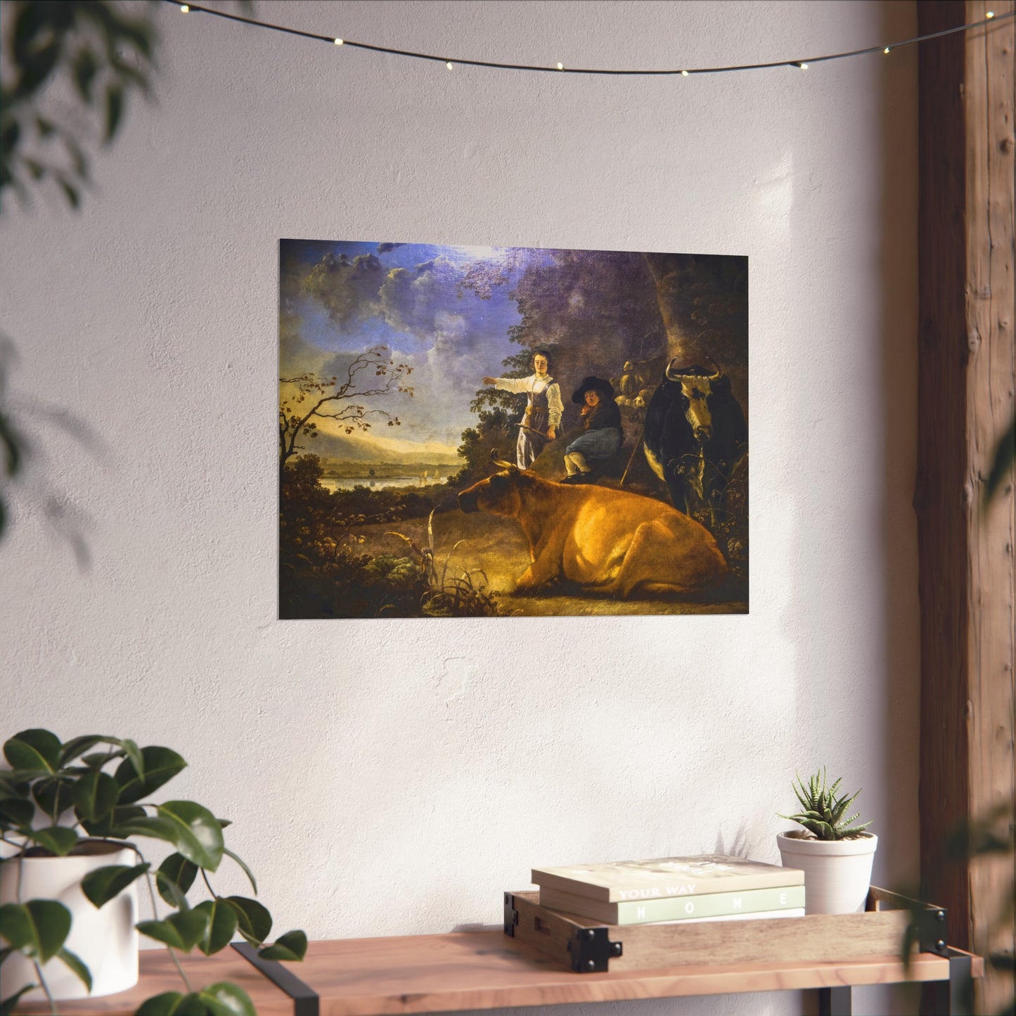 Aelbert Cuyp - Cattle with Shepherds | Fine Art Poster