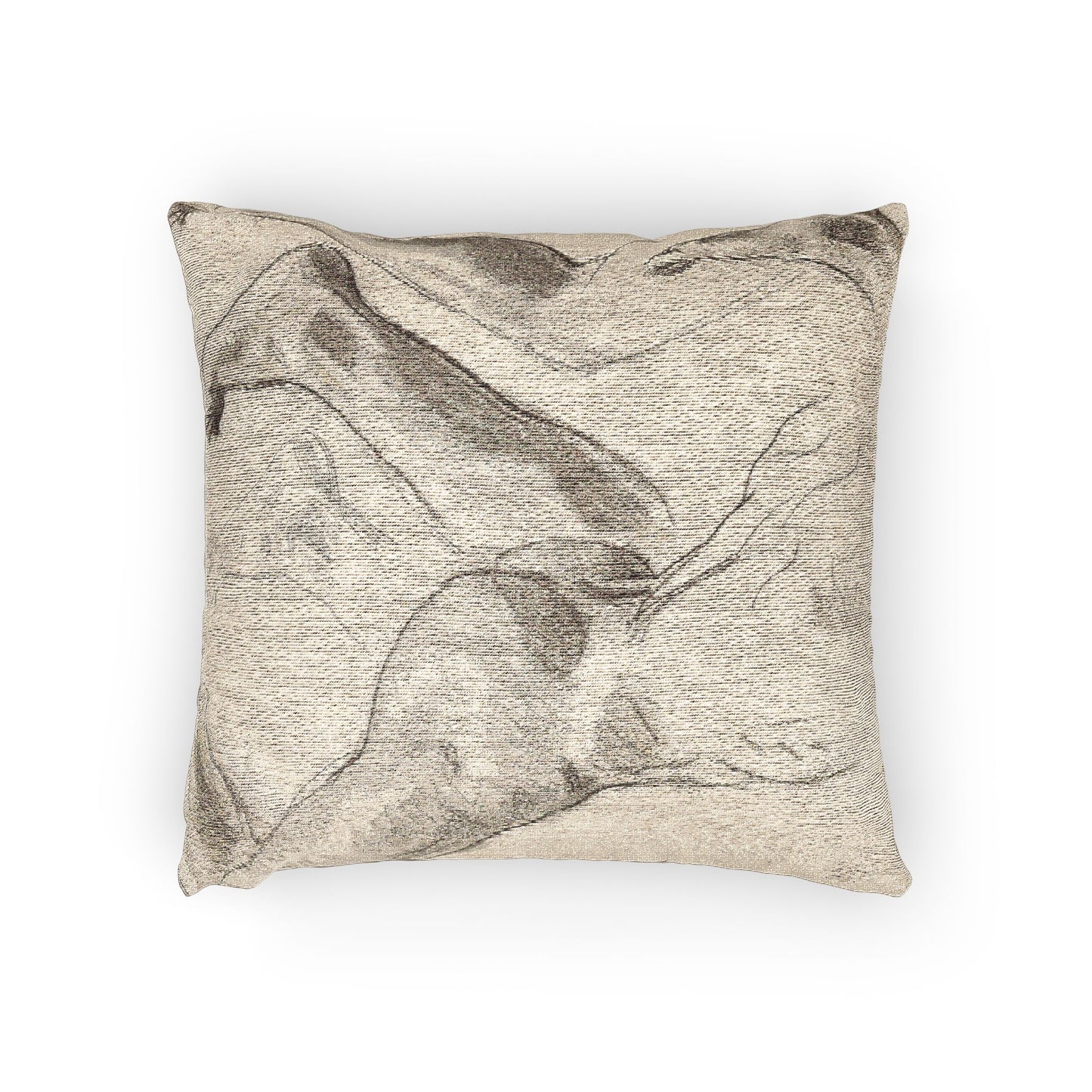 John Singer Sargent - Sketches of Legs and Feet | Woven Pillow