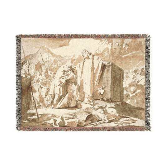 The Meeting of Abraham — Tiepolo Tapestry Blanket