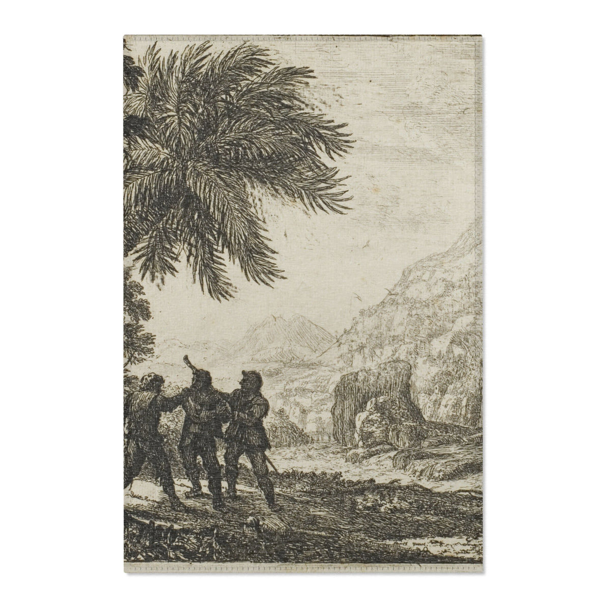 Scene of Brigands — Lorrain Area Rug