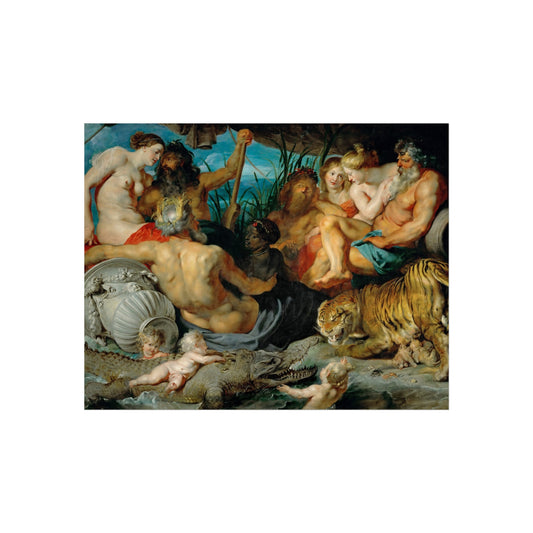 The Four Continents — Peter Paul Rubens Fine Art Poster