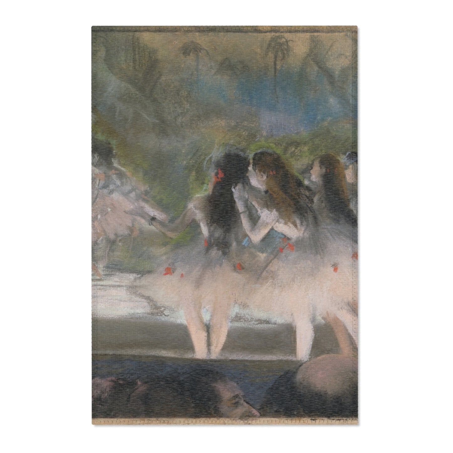 Hilaire Germain Edgar Degas - Ballet at the Paris Opéra | Area Rug