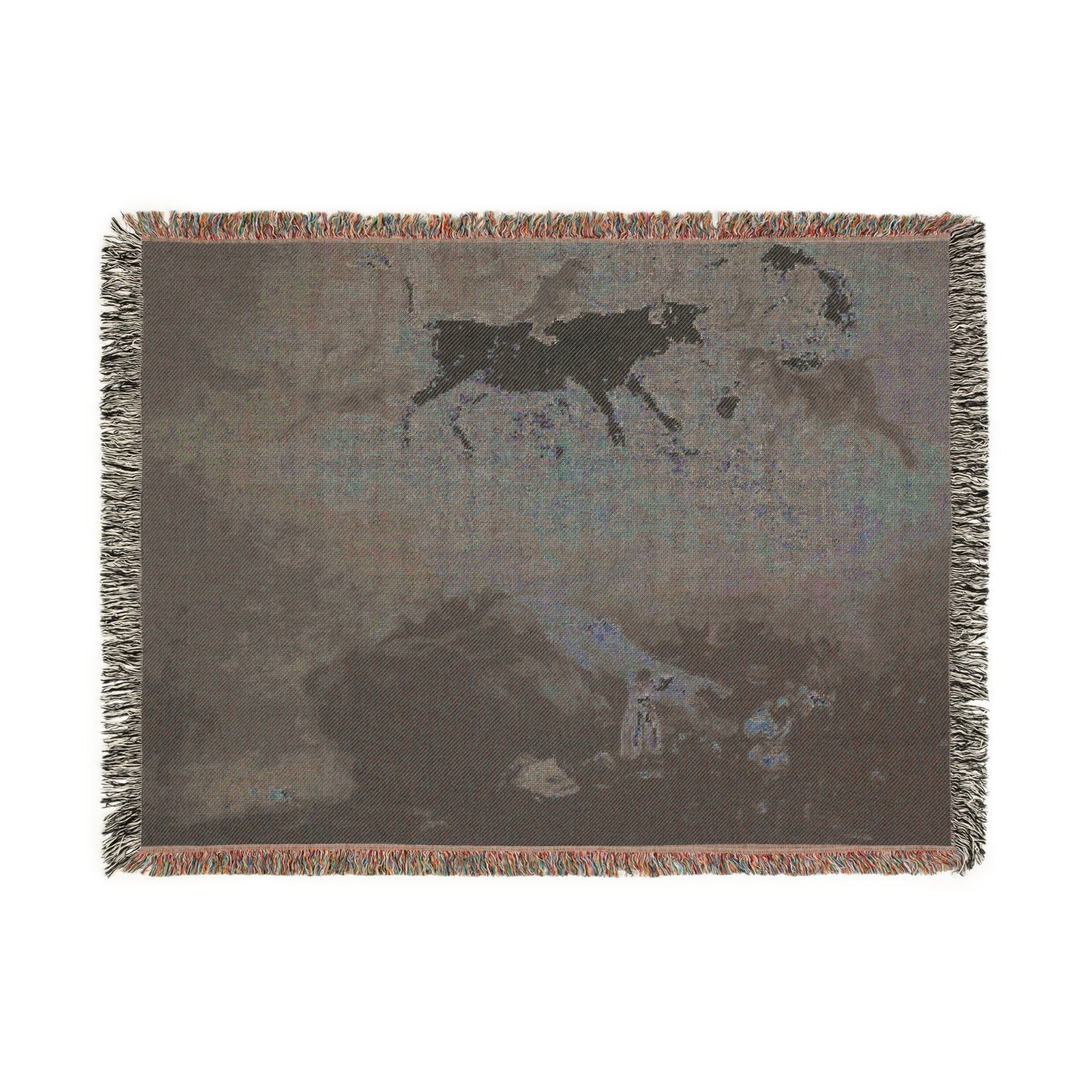 (Agen) Caprice - Francisco de Goya 1818-1819 - Musée des Beaux-Arts d'Agen | Woven Tapestry Blanket