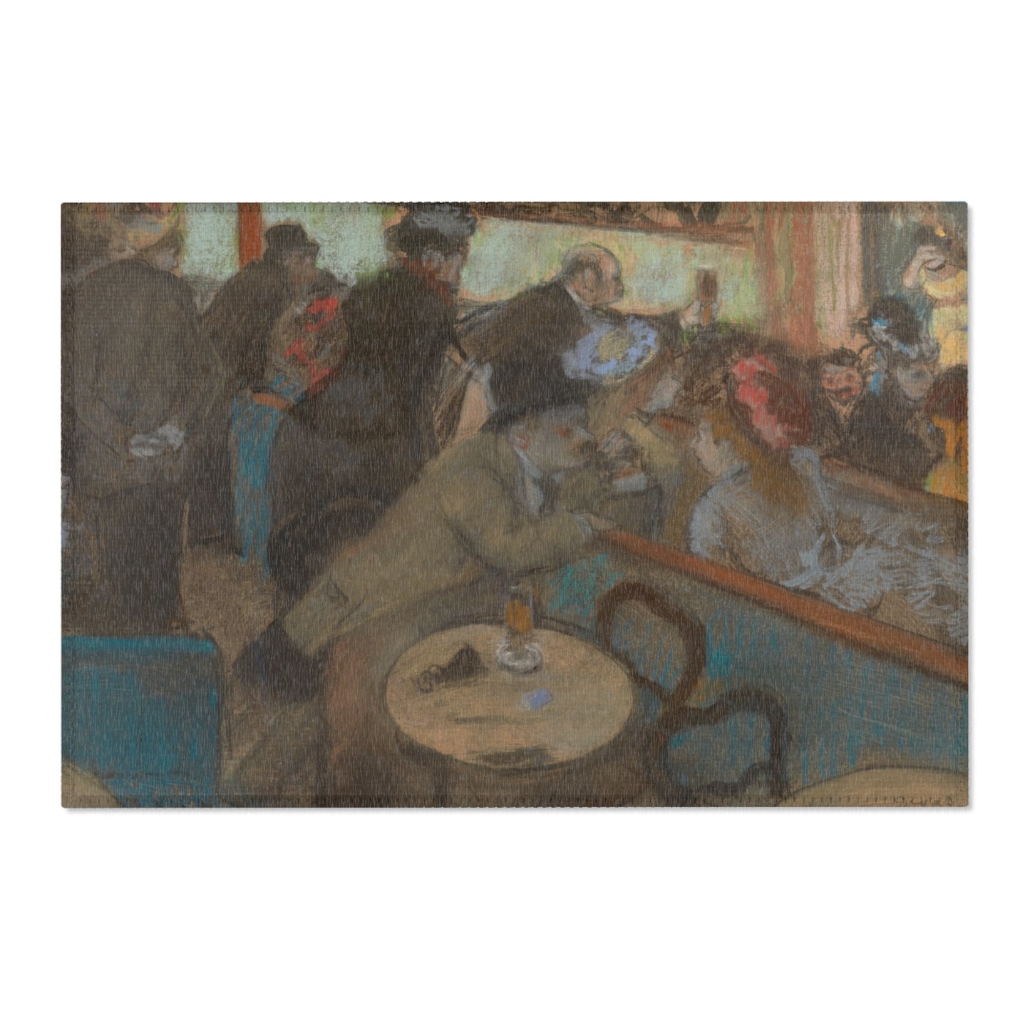 Hilaire Germain Edgar Degas - Café-Concert (The Spectators) | Area Rug