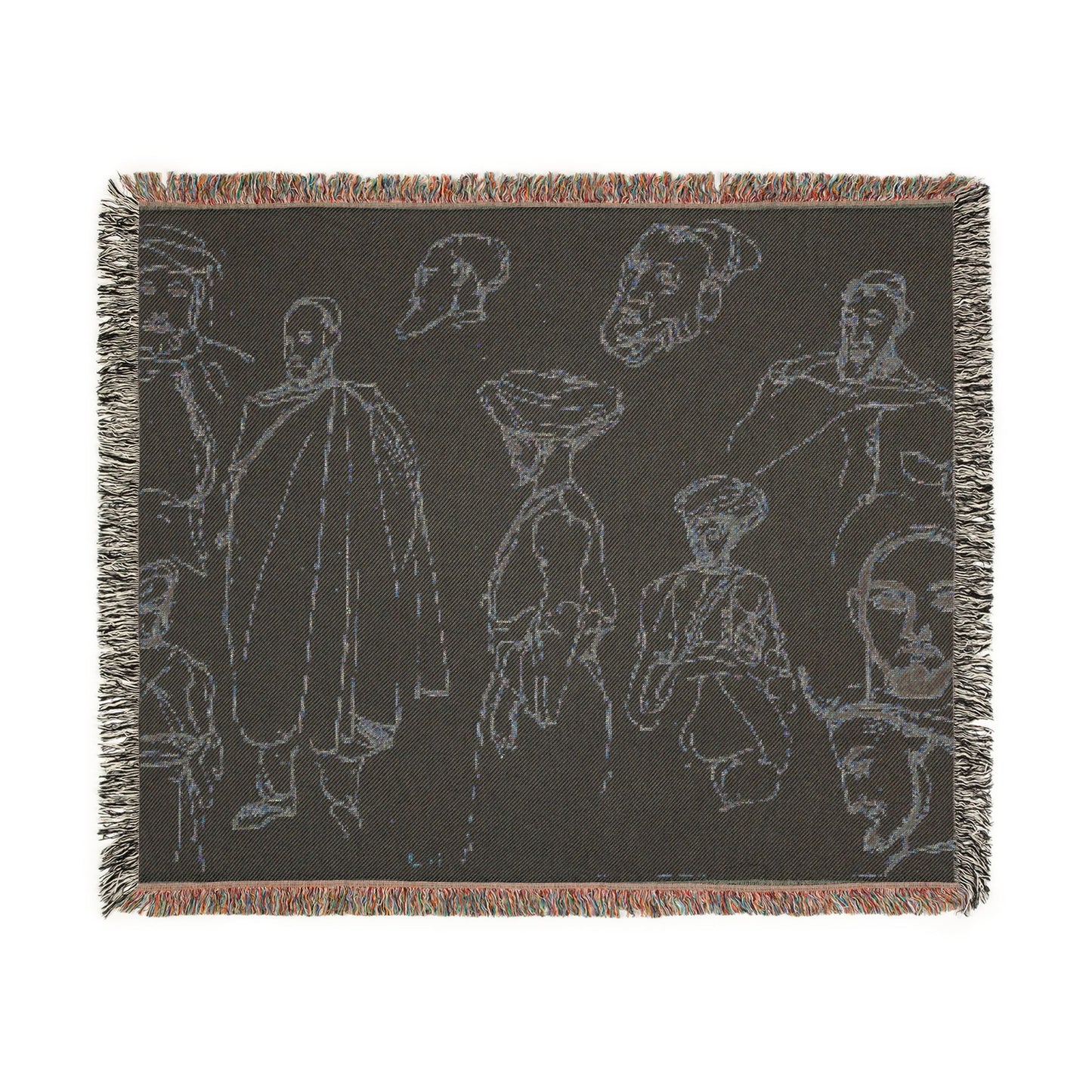 Eugène Delacroix - Sketches of Algerian Men | Tapestry Blanket