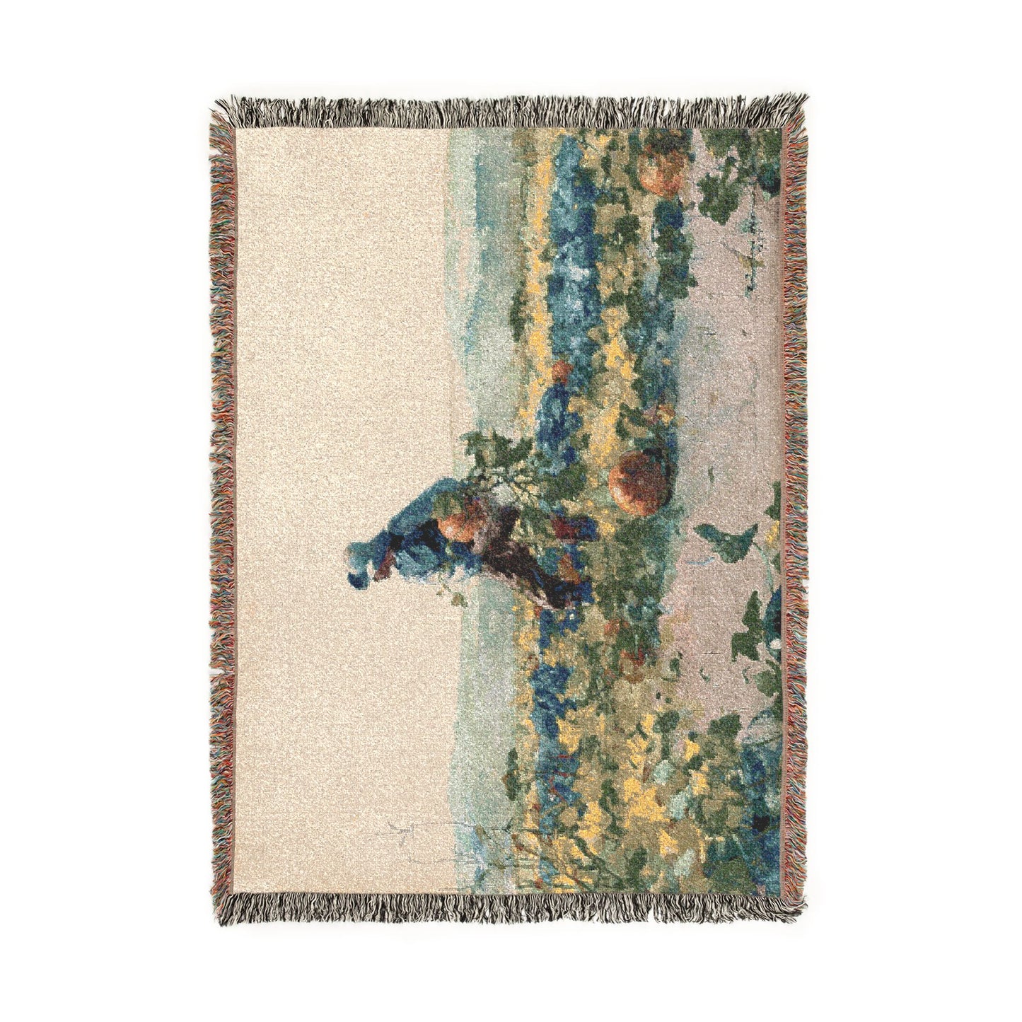 Winslow Homer - For to Be a Farmer's Boy | Woven Tapestry Blanket