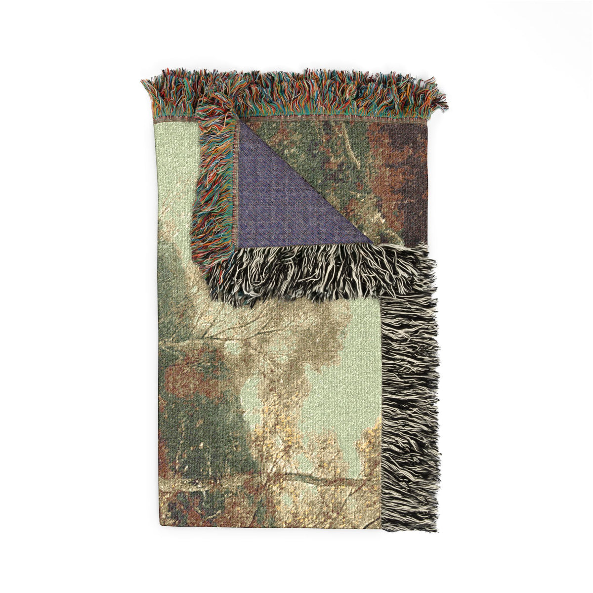 Autumn River Scene, The Brook — Bates Tapestry Blanket